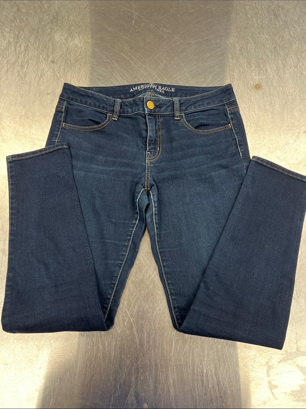 American Eagle Outfitters Navy Skinny Jeans for Women